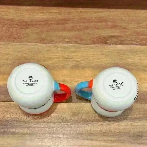 Set of 2 Bay Island Snowman Mugs - Picture 3 of 9